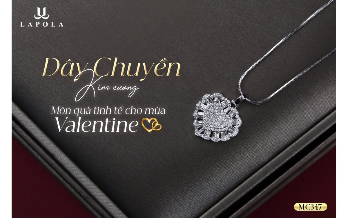 D&Acirc;Y CHUYỀN KIM CƯƠNG &ndash; M&Oacute;N QU&Agrave; TINH TẾ CHO M&Ugrave;A VALENTINE