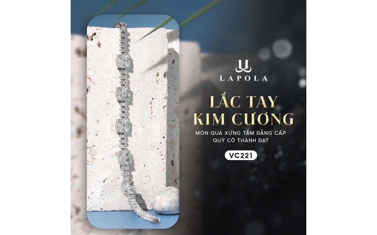 LẮC TAY KIM CƯƠNG - MÓN QUÀ XỨNG TẦM ĐẲNG CẤP QUÝ CÔ THÀNH ĐẠT