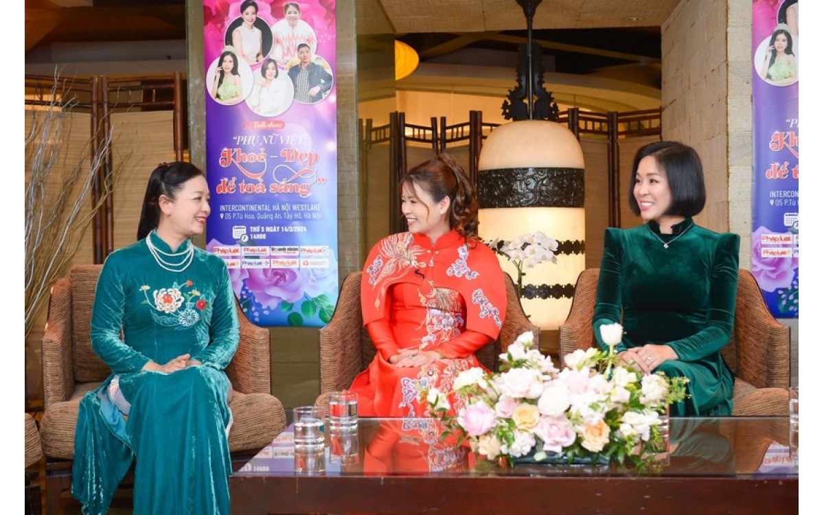 Khách hàng VIP Lapola Jewelry trong talkshow &quot;Phụ nữ Việt Nam - Khỏe đẹp để tỏa sáng&quot;