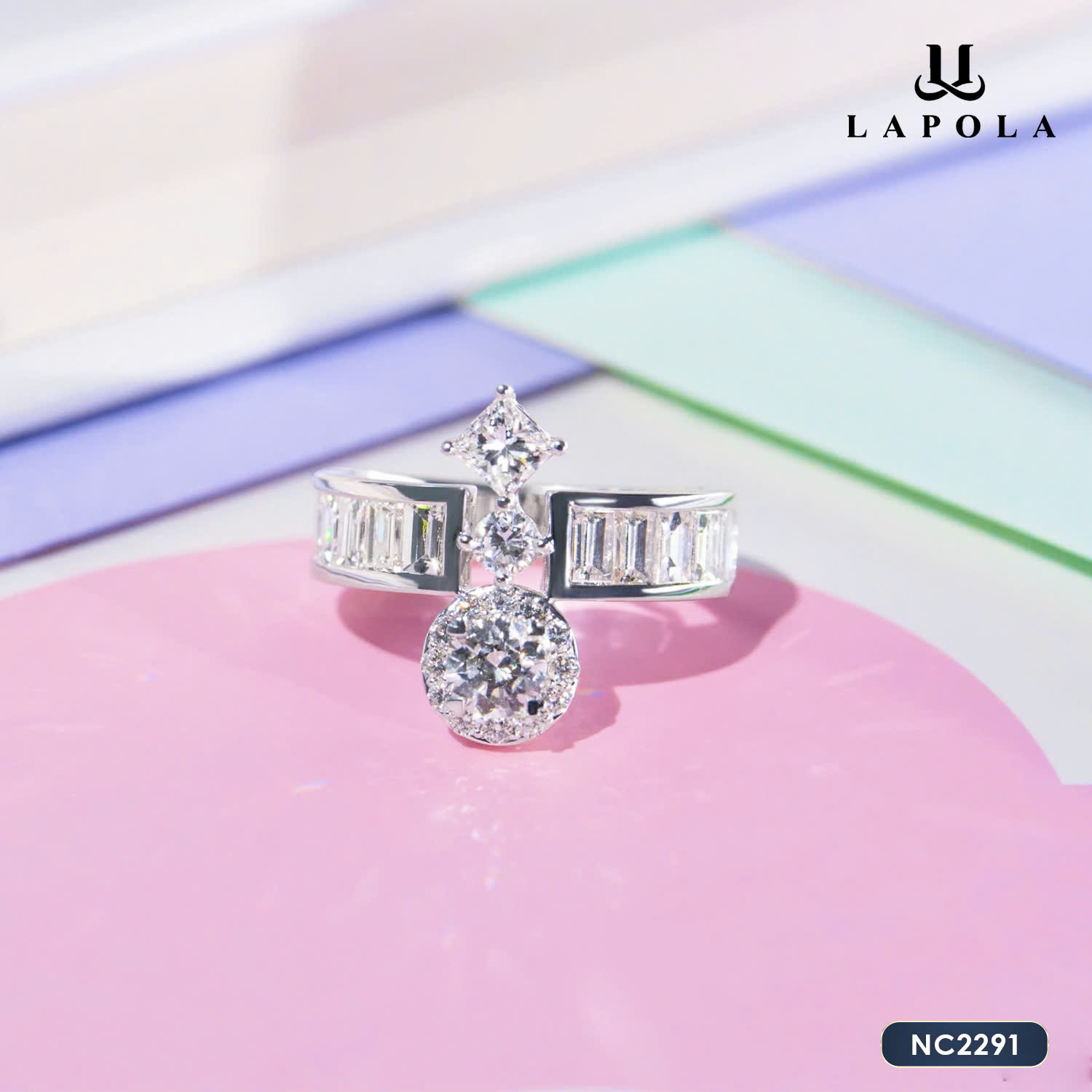 Nhẫn kim cương Lapola Jewelry H&agrave; Nội