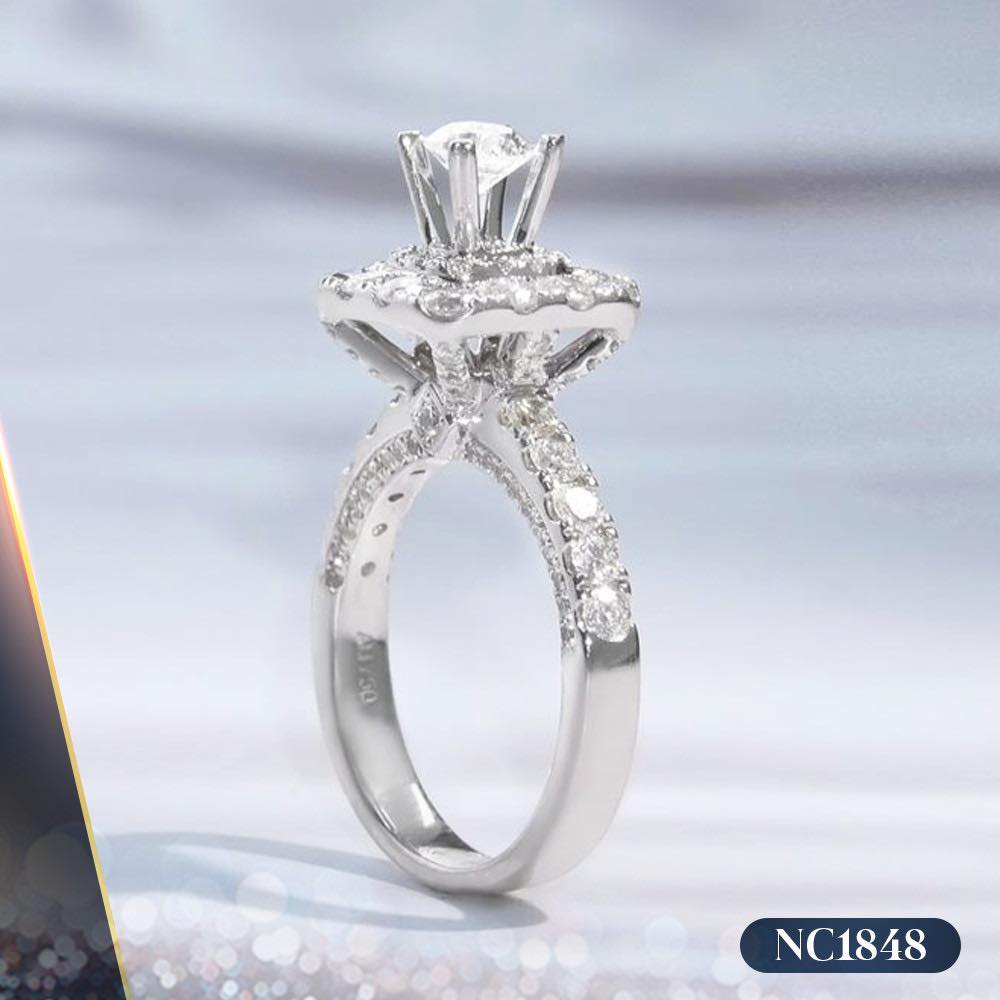 nhẫn kim cương Halo Setting