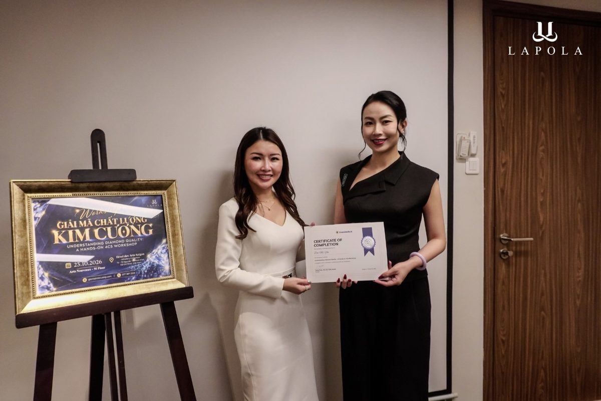 Trao chứng nhận ho&agrave;n th&agrave;nh Workshop Giải M&atilde; Chất Lượng Kim Cương